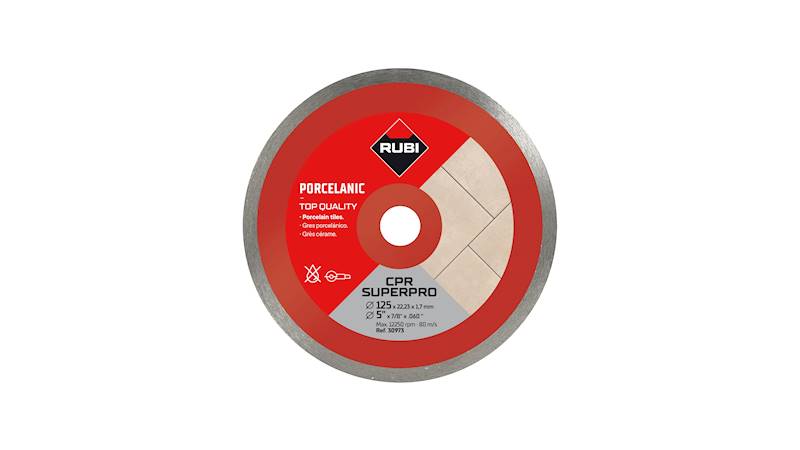 TARCZA DIAMENTOWA RUBI CPR SUPERPRO 125/22.2mm