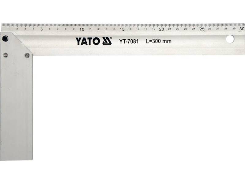 KĄTOWNIK BUDOWLANY ALUMINIOWY 25CM YATO