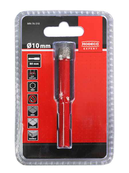 WIERTŁO DO GRESU HEX 10MM EXPERT /NA SUCHO/