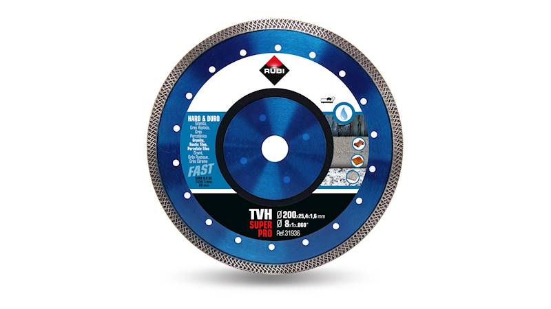 TARCZA DIAMENTOWA RUBI TVH 200/25.4mm