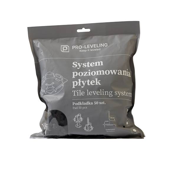 SYSTEM POZIOMOWANIA PŁYTEK PRO-LEVELING PODKŁADKA