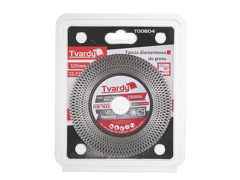 TARCZA DIAMENTOWA DO UKOSOWANIA GRESU 125/22.23MM