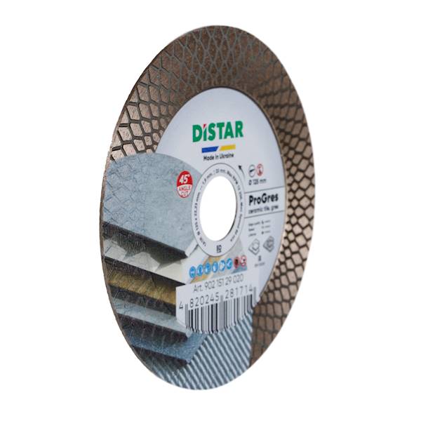 TARCZA DISTAR PROGRES UKOSOWANIA GRESU 1.9/125MM