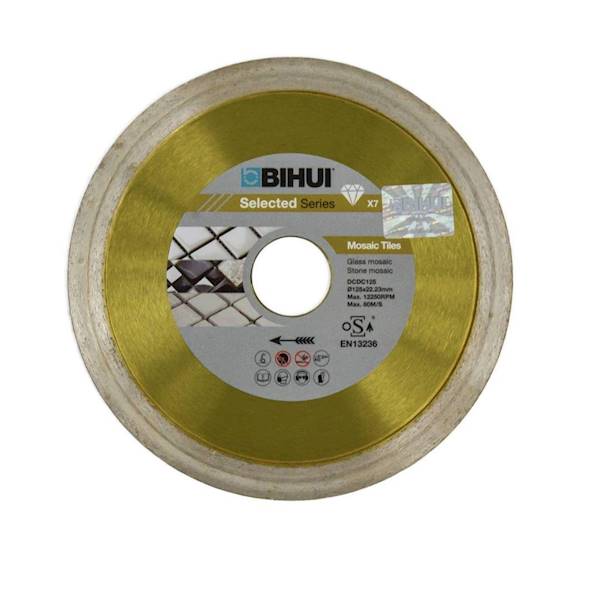 TARCZA BIHUI DO MOZAIKI B-MOSAIC 125MM/1,2MM DCDC