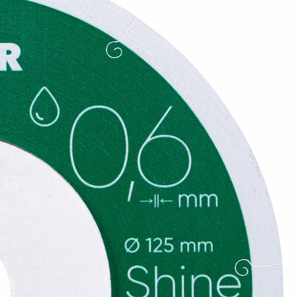 TARCZA DISTAR SHINE DO CIĘCIA GRESU 0.6/125MM