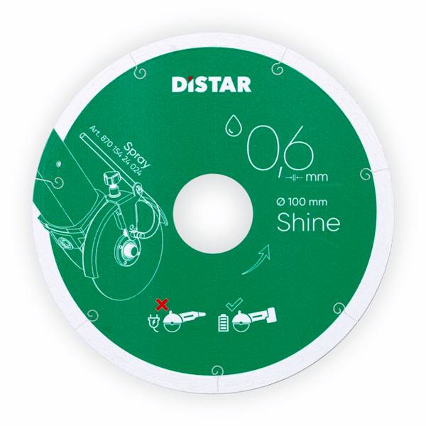 TARCZA DISTAR SHINE DO CIĘCIA GRESU 0.6/100MM