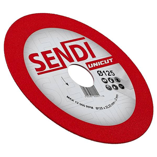 TARCZA DO CIĘCIA GRESU UNICUT SENDI 125/22MM