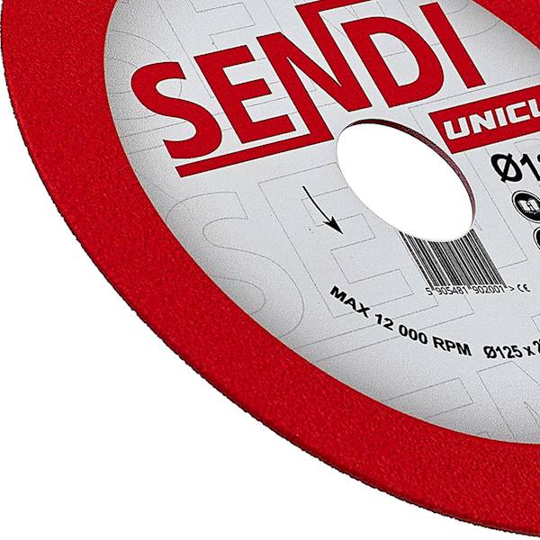 TARCZA DO CIĘCIA GRESU UNICUT SENDI 125/22MM
