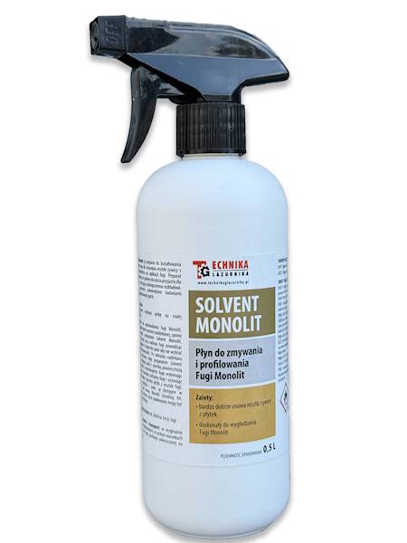 MONOLIT SOLVENT ŚRODEK DO WYGŁADZANIA FUG 0,5L