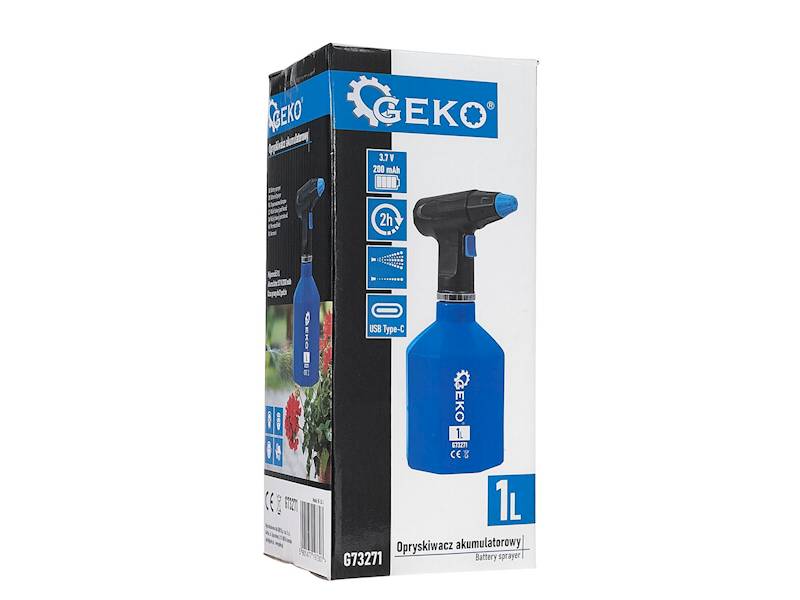 HYDRONETKA / OPRYSKIWACZ AKUMULATOROWY+WĄŻ GEKO