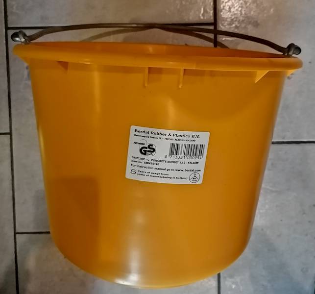 WIADRO BUDOWLANE DO DZWIGÓW BERDAL 20L 