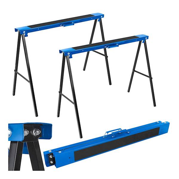 STOJAKI KOZIOŁKI WARSZTATOWE SKŁADANE /2 SZT/ GEKO