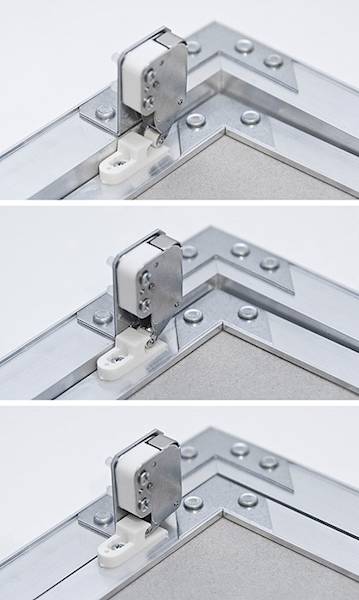 DRZWICZKI REWIZYJNE ALUMINIOWE G-K 250x250x12.5