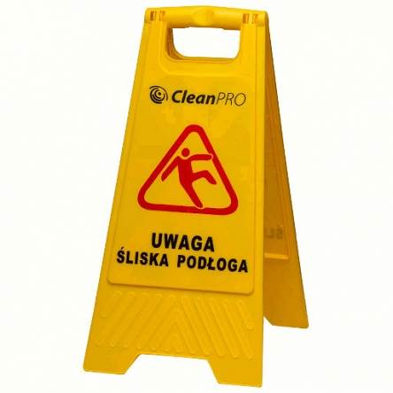 TABLICA ŚLISKA PODŁOGA