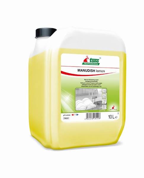 PŁYN DO RĘCZNEGO MYCIA NACZYŃ MANUDISH LEMON TANA 10L