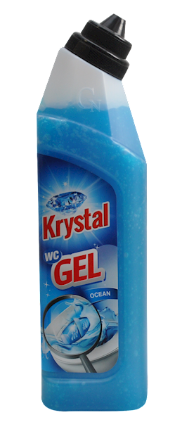 ŻEL DO WC KRYSTAL NIEBIESKI 750ML