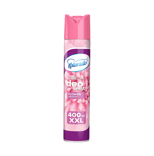 ODŚWIEŻACZ DEO SPRAY 400ML KWIATOWY KOLORADO