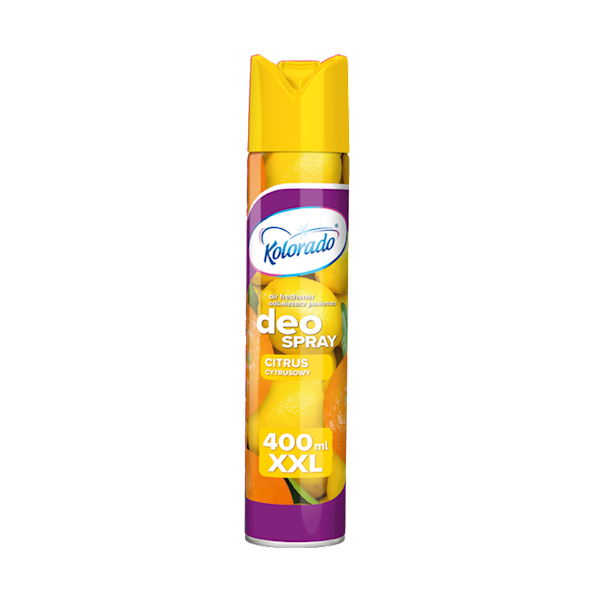 ODŚWIEŻACZ DEO SPRAY 400ML CYTRUS KOLORADO