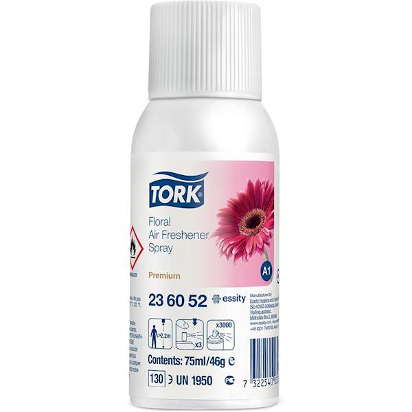 TORK ODŚWIEŻACZ AEROZOL FLORAL 75ml 236052 A1