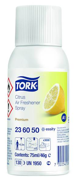 TORK ODŚWIEŻACZ AEROZOL CITRUS 75ml 236050 A1