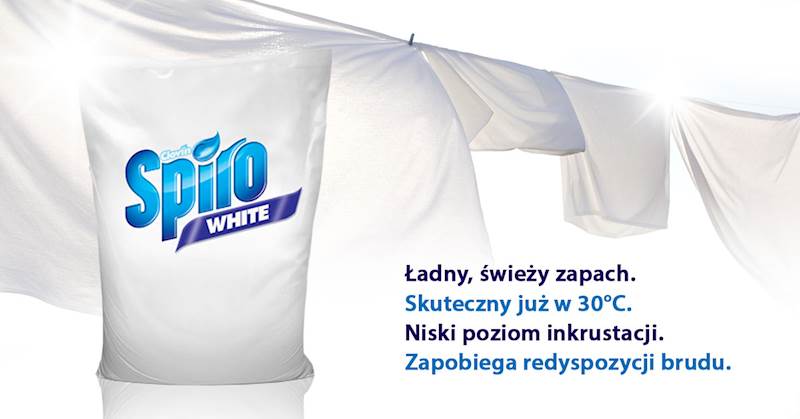PROSZEK CLOVIN SPIRO DO BIAŁEGO 15KG