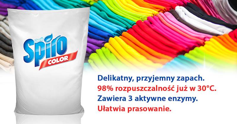 PROSZEK CLOVIN SPIRO KOLOR 15KG