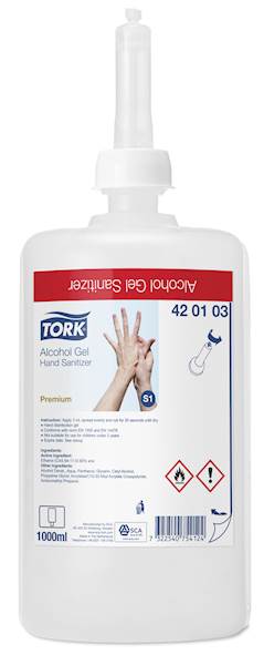 TORK ŻEL DO DEZYNFEKCJI RĄK 1L 420103  S1 SALE 