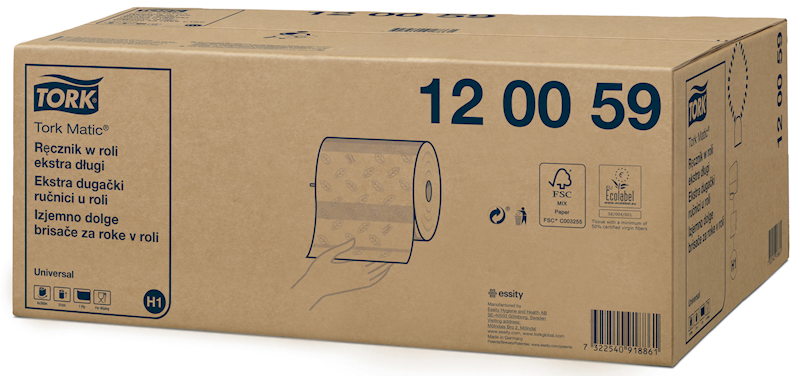 TORK MATIC RĘCZNIK EXTRA DŁUGI a'6 120059  H1 