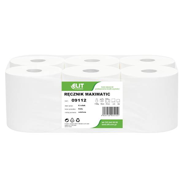 RĘCZNIK MAXI MATIC CEL 150m a'6  ELIT HYGIENICS  