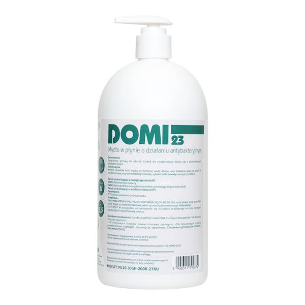 DOMI 23 mydło w płynie antybakteryjne 1L