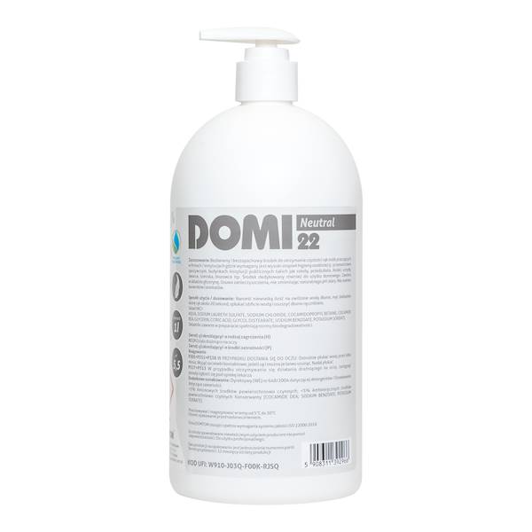 DOMI 22 NEUTRAL delikatne mydło w płynie 1L