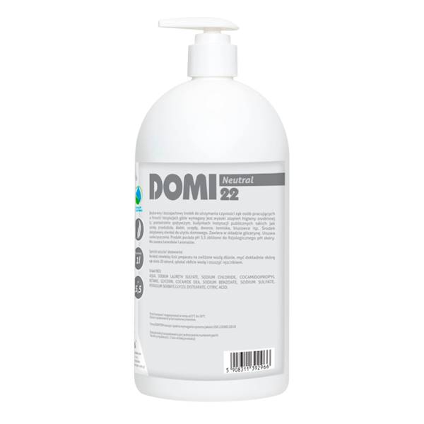 DOMI 22 NEUTRAL delikatne mydło w płynie 1L