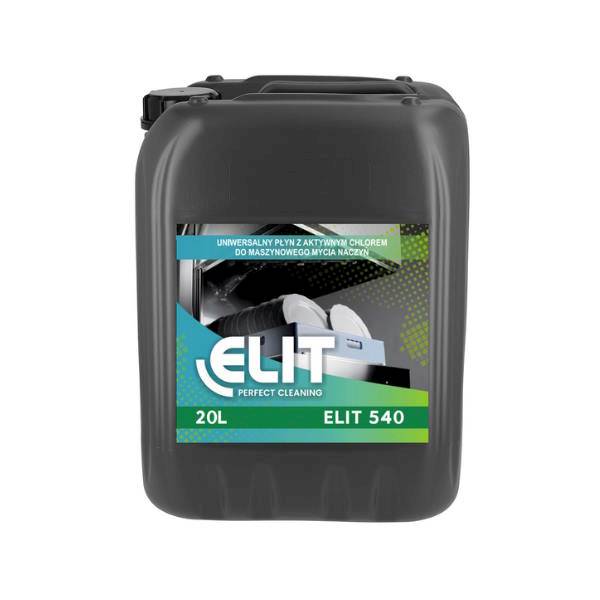 ELIT 540 maszynowe mycie, chlor 20L GAZETKA! -10%