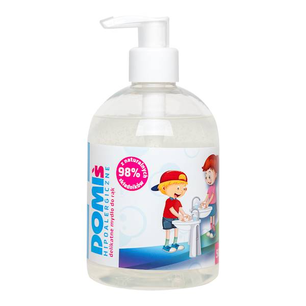 DOMIŚ hipoalergiczne mydło w płynie do rąk 500ml