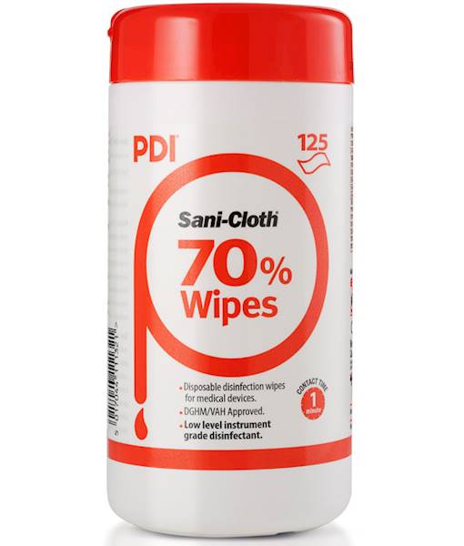 SANI CLOTH 70 CHUSTECZKI DO DEZYNFEKCJI POW a'125