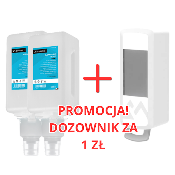 SV ZESTAW MYDŁO BLUE LOGAN M 500ML Z DOZOWNIKIEM