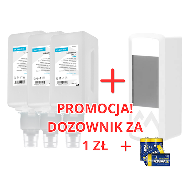 SV ZESTAW MYDŁO MILD LOGAN A 500ML Z DOZOWNIKIEM 
