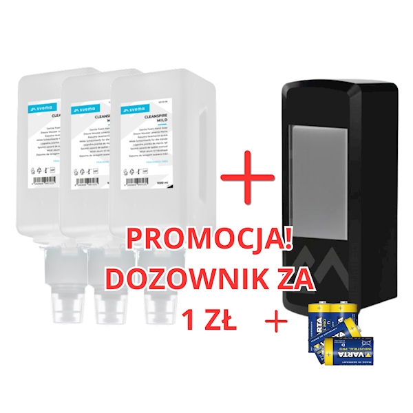 SV ZESTAW MYDŁO MILD LOGAN A 500ML Z DOZO BLACK