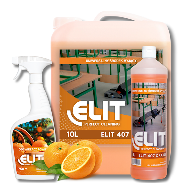 PAKIET ELIT 407 ORANGE 10L + ELIT 600 GAZETKA!