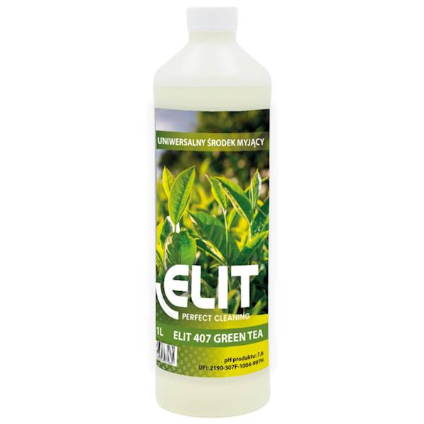 ELIT 407 GREEN TEA płyn do podłóg 1L  GAZETKA!