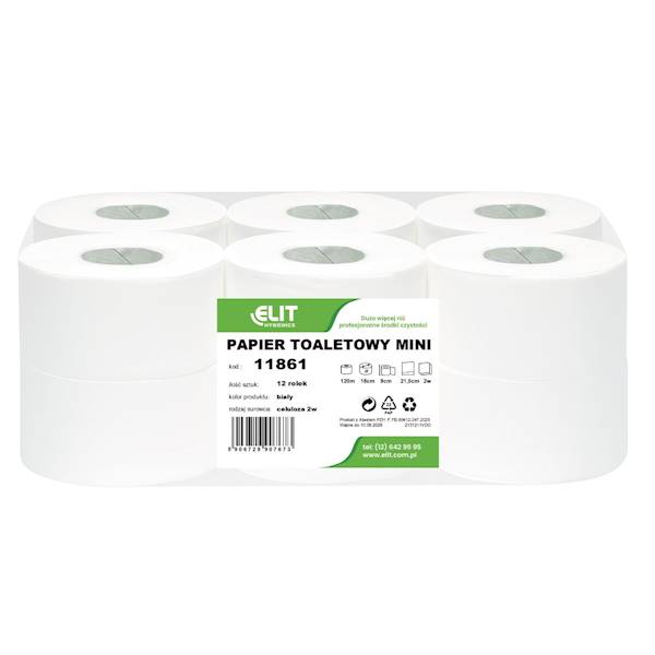 PAPIER TOAL MINI JUMBO CEL A'12  ELIT HYGIENICS
