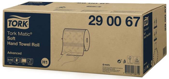 TORK MATIC RĘCZNIK W ROLI MIĘKKI a'6 290067 H1