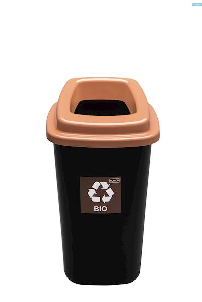 KOSZ SORT BIN 45L SEGREGACJA BRĄZOWY