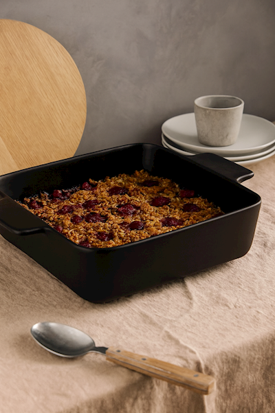 Naczynie żaroodporne czarne lub białe 1500 ml