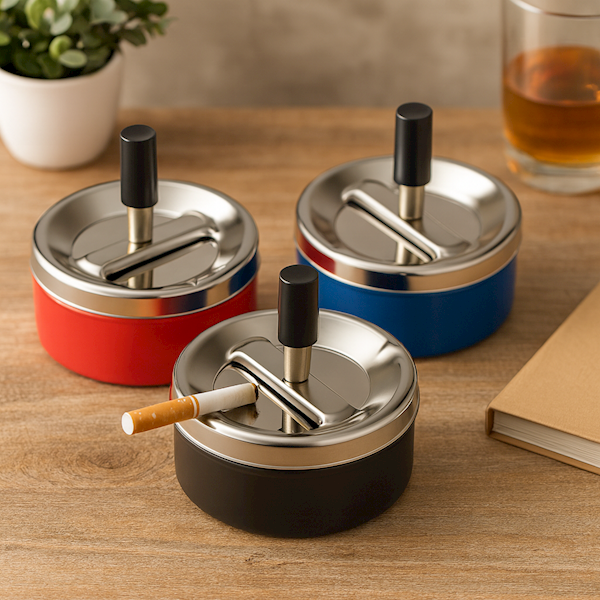 Popielniczka obrotowa 3 kolory