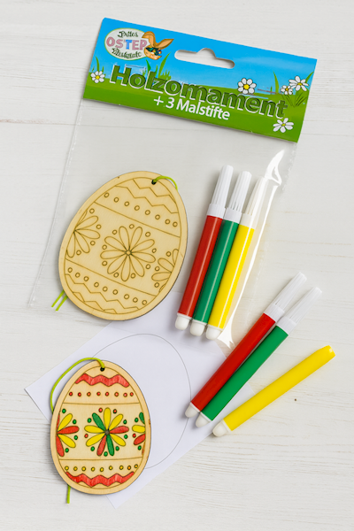 Grawerowane jajko, zając +3 pisaki