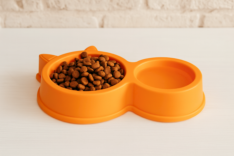 Miska dla kota podwójna 