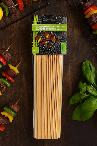 Wykałaczki  do szaszłyków 25 cm 100 sztuk
