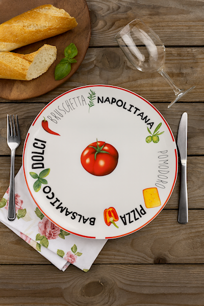 Talerz do pizzy PIZZA ITALIAN 30 cm