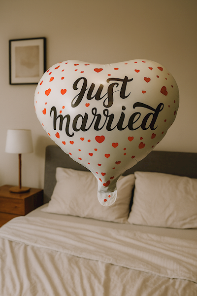 Balon foliowy Just Married